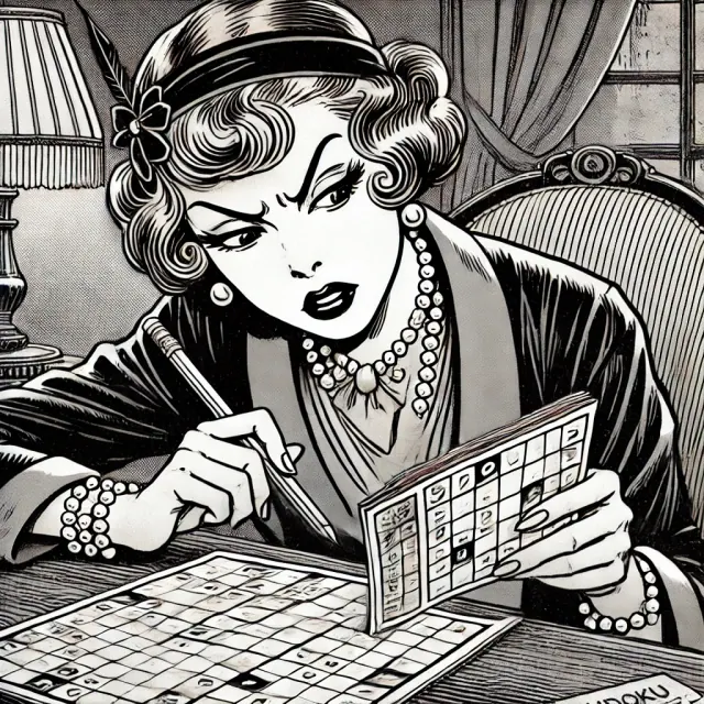 Keskivaikea Sudoku
